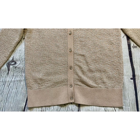Loft Metallic Gold Cardigan - Picture 4 of 13